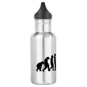 Lacrosse Evolution - Funny Lacrosse Waterfles (Links)