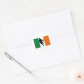 Lacrosse Flag IRock Ierland Sticker (Envelop)