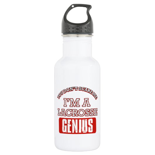 lacrosse genius waterfles  (Voorkant)