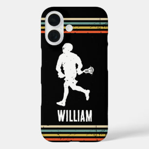  lacrosse gepersonaliseerd iPhone 16 hoesje