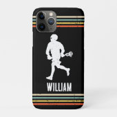  lacrosse gepersonaliseerd Case-Mate iPhone case (Achterkant)