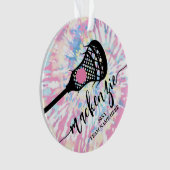 Lacrosse Girls Pink Tie Dye Holiday (devant)