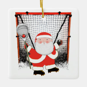 Lacrosse Goalie 2022 Collectible Keramisch Ornament