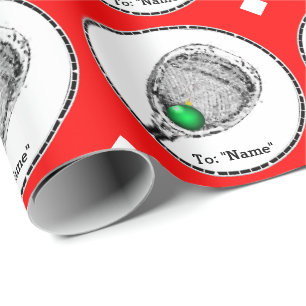 Lacrosse Goalie Gift Cadeaupapier