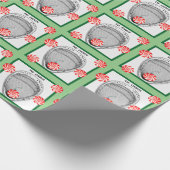 Lacrosse Goalie Gift Wrapping Paper Cadeaupapier (Hoek)