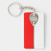 Lacrosse Goalie Gifts Sleutelhanger (Voorkant)
