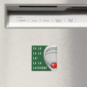 Lacrosse Goalie Holiday Gifts Magnet Magneet (Insitu (Vaatwasser))