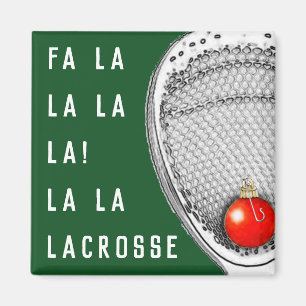 Lacrosse Goalie Holiday Gifts Magnet Magneet