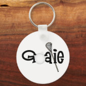 Lacrosse Goalie Sleutelhanger (Voorkant)