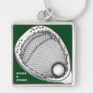 Lacrosse Goalie Sleutelhanger