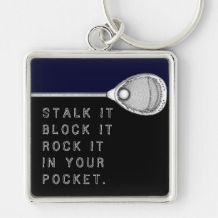 Lacrosse Goalie Sleutelhanger