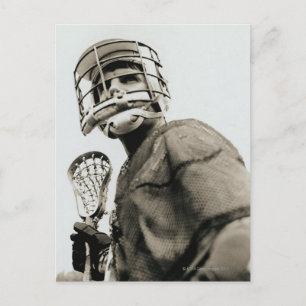Lacrosse Goalkeeper Briefkaart