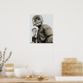 Lacrosse Goalkeeper Poster (Keuken)
