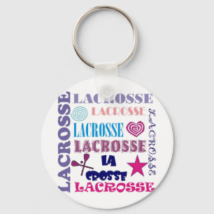 Lacrosse herhaling sleutelhanger