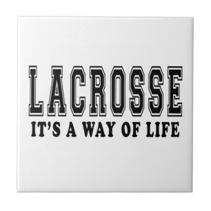 Lacrosse Het is een manier van leven Tegeltje