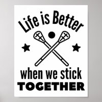 Lacrosse: Het leven is beter als we bij elkaar bli