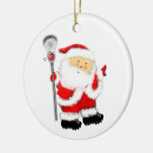 Lacrosse Holiday Gift Keramisch Ornament (Links)