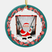 Lacrosse Holiday Gift Keramisch Ornament (Voorkant)