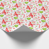 Lacrosse Holiday Gift Wrapping Paper Cadeaupapier (Hoek)