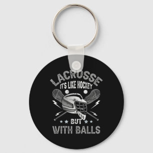 Lacrosse houdt van hockey, maar met balspeler Team Sleutelhanger