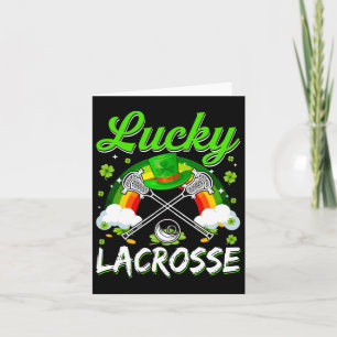 Lacrosse Irish Pet St Patricks Day Team Sportmat Kaart