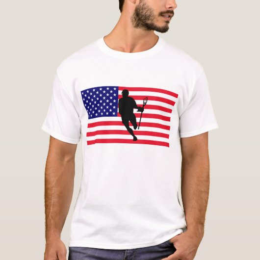 Lacrosse IRock America T-Shirt (Voorkant)