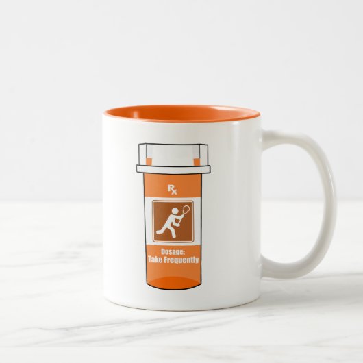 Lacrosse Is Mijn Drug Tweekleurige Koffiemok (Rechts)