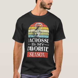 Lacrosse is mijn favoriete verkenner Coach Graphi T-shirt