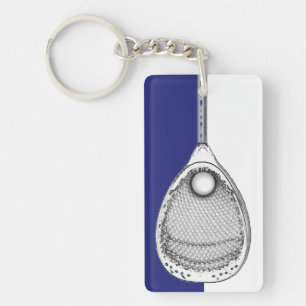 Lacrosse-keeper Aandenken Sleutelhanger