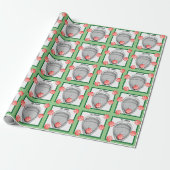 Lacrosse Keeper Cadeaupapier (Uitgerold)
