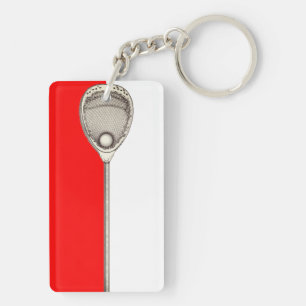 Lacrosse Keeper Cadeaus Sleutelhanger
