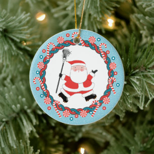 Lacrosse Kerst Collectie Keramisch Ornament