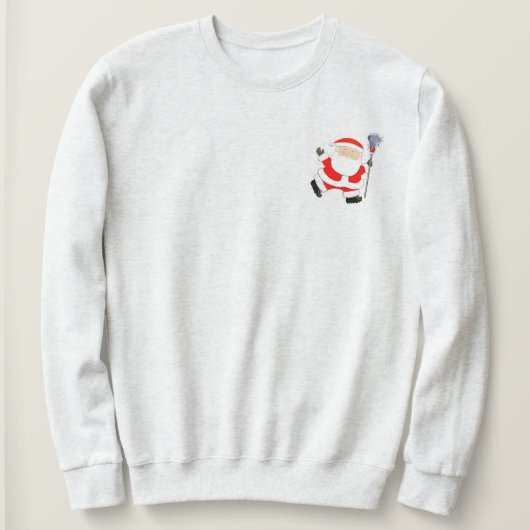 Lacrosse Kerstmis Trui (Design voorkant)