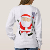 Lacrosse Kerstmis Trui (Achterkant)
