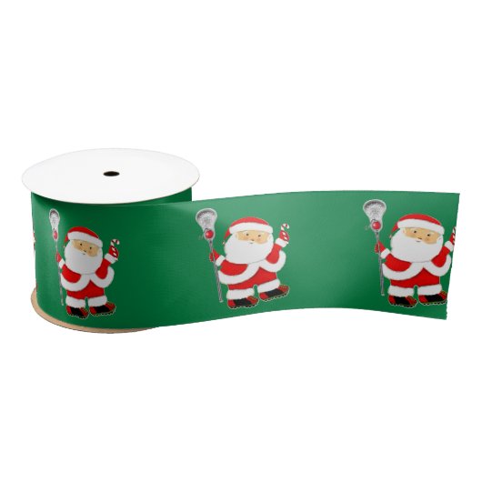 Lacrosse kerstsatin Ribbon Lint (Spoel)