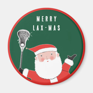 Lacrosse kerststookkers Magnet Magneet