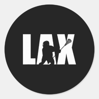 Lacrosse Kleding - Lacrosse 10 Ronde Sticker