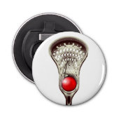 Lacrosse kous stuffers button flesopener (Voorkant)