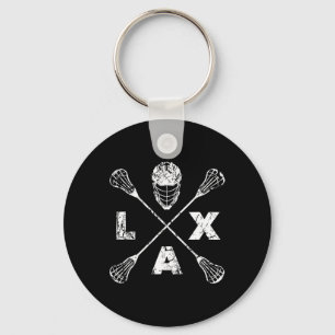 Lacrosse Lax Cross Axis Sleutelhanger