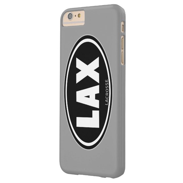 Lacrosse LAX iPhone 6 hoesje (Achterkant Links)