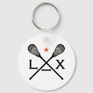 Lacrosse Lax Sleutelhanger