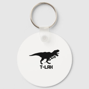 Lacrosse Lax T-rex Dinosaur Mannen Vrouwen Jeugd G Sleutelhanger
