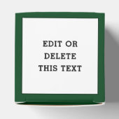 Lacrosse Lax Team Green Bedankdoosjes (Bovenkant)