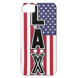 Lacrosse LAX US Vlag iPhone 11 Hoesje