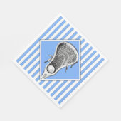 Lacrosse Light Blue Servet (Hoek)