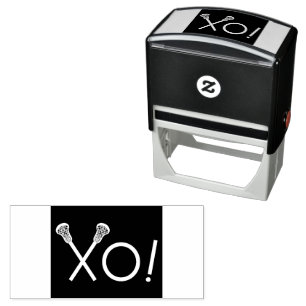 Lacrosse Love Zelfinktende Stempel