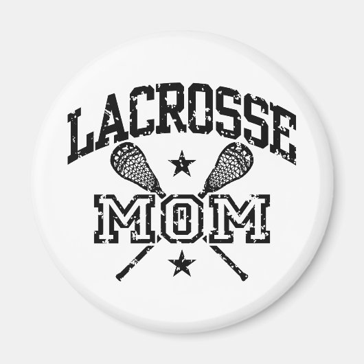 Lacrosse mama magneet (Voorkant)