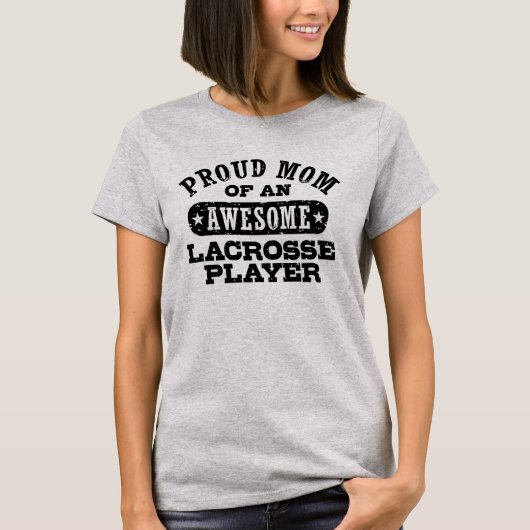 Lacrosse mama t-shirt (Voorkant)