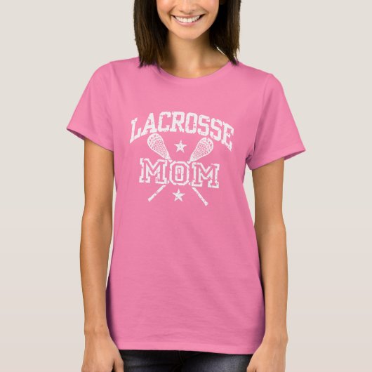 Lacrosse mama t-shirt (Voorkant)
