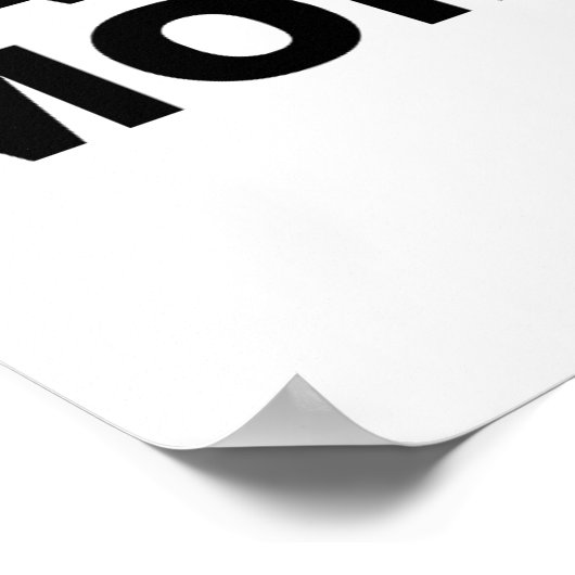 Lacrosse Maman Drôle Poster (Coin)